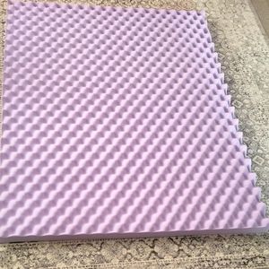 Queen size foam Egg cushion Topper Brand New